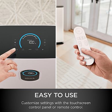 Shark Air Purifier 4 with Anti-Allergen Multi-Filter Advanced Odor Lock & Smart Sensing