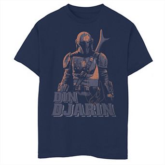 Boys 8-20 Star Wars The Mandalorian Din Djarin Portrait Graphic Tee
