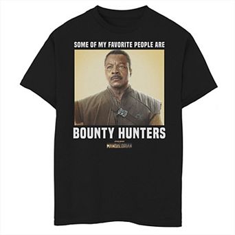 Boys 6-20 Star Wars The Mandalorian Favorite People Are Bounty Hunters Graphic Tee