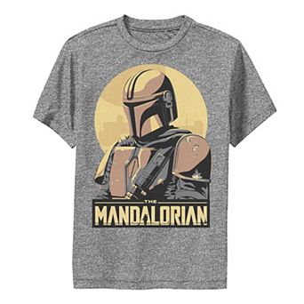 Boys 8-20 Star Wars Mando Sunset Performance Graphic Tee