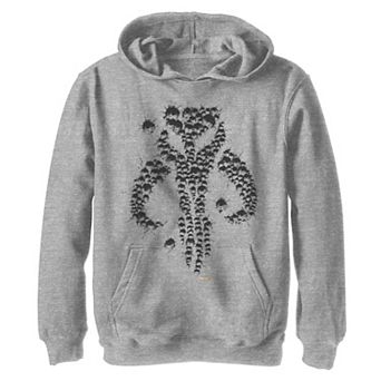 Boys 8-20 Star Wars The Mandalorian Mythosaur Bullet Hole Graphic Hoodie