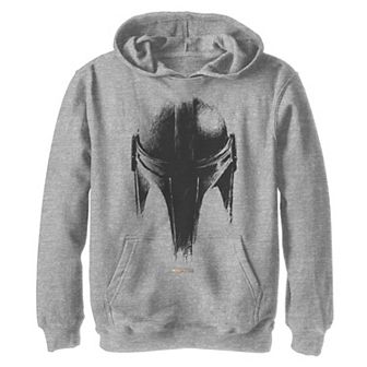 Boys 8-20 Star Wars The Mandalorian Metallic Helmet Graphic Hoodie