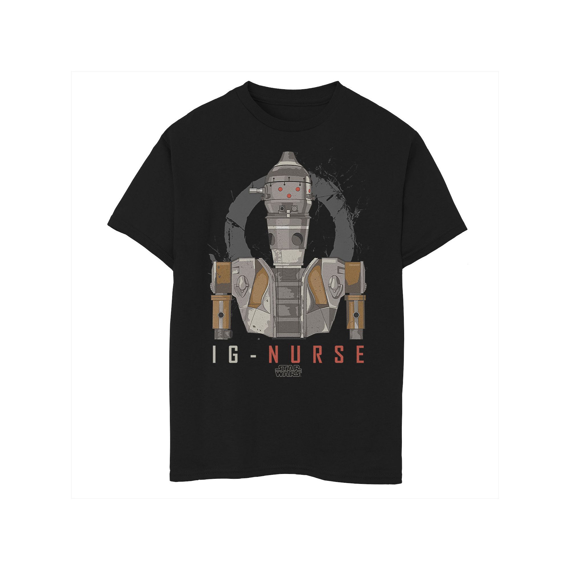 Boys 8-20 Star Wars The Mandalorian IG-11 Nurse Droid Portrait Graphic Tee,