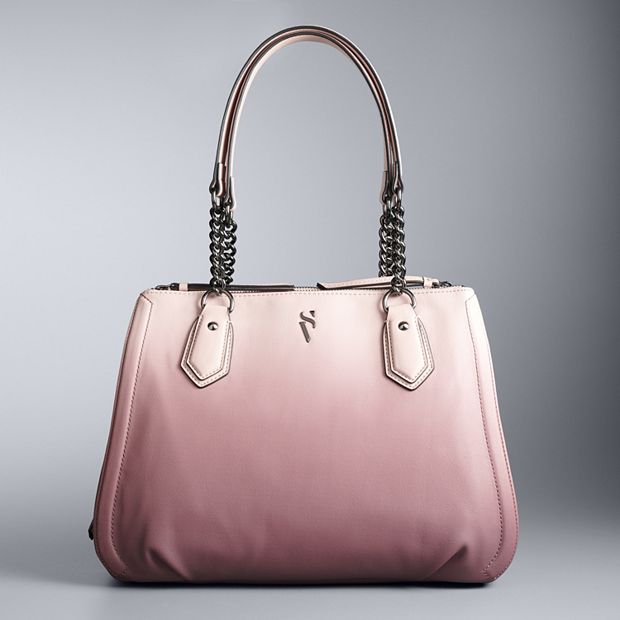 Simply vera vera wang bedford triple entry satchel sale