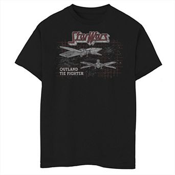 Boys 6-20 Star Wars The Mandalorian Outland Tie Fighter Graphic Tee