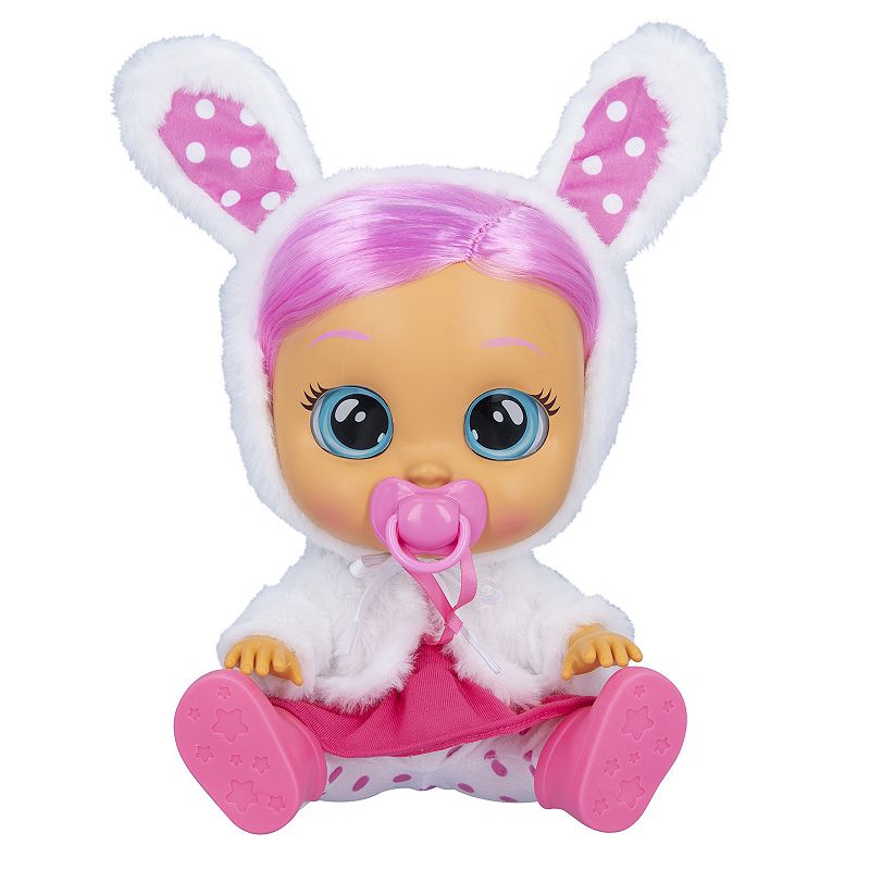 Cry Babies Dressy Coney 12" Baby Doll - Pink Hair