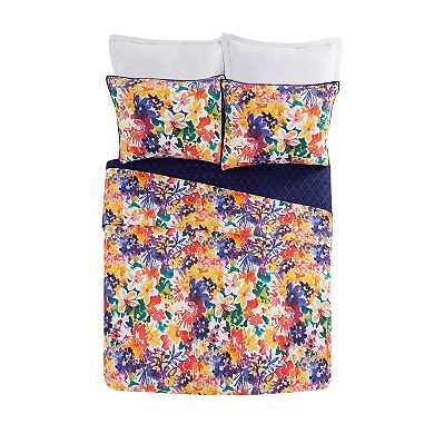 Makers Collective Creative Ingrid Garden In Bloom Quilt Set with Shams