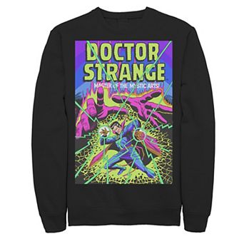 Men's Marvel Doctor Strange Mystic Arts Neon Sweatshirt