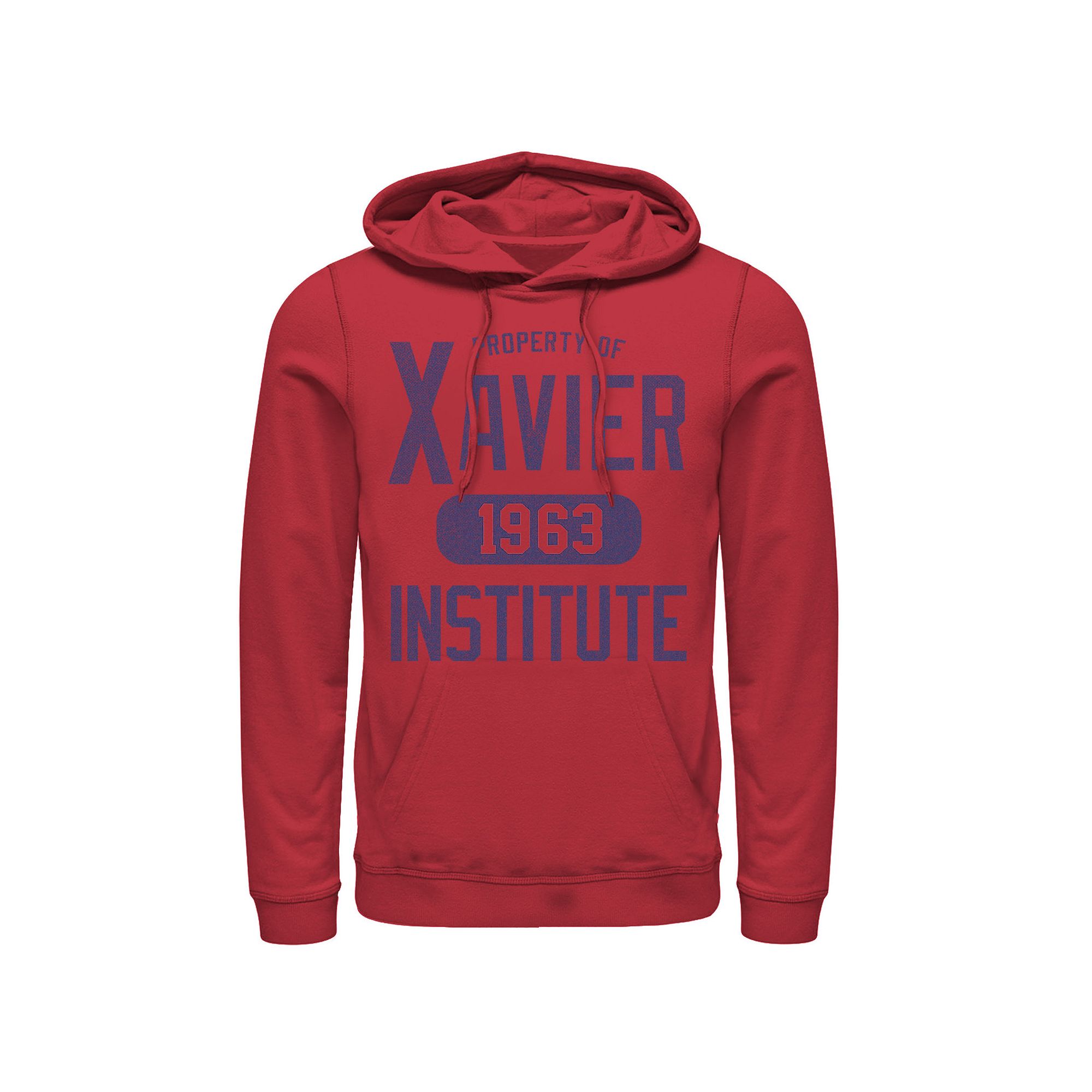 Mens Marvel X-Men Xavier Institute 1963 Campus Property Hoodie, Size: Smal