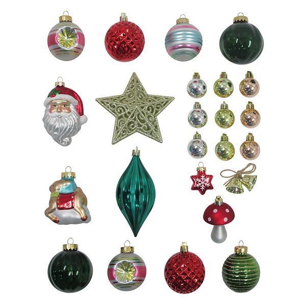 St. Nicholas Square® Kringle's Cottage Christmas Ornament 24-piece Set