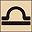Gold Tone Libra