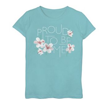 Girls 7-16 Proud To Be Me Tee