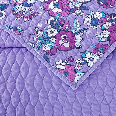 Vera Bradley Enchanted Garden 3-Piece Quilt Set