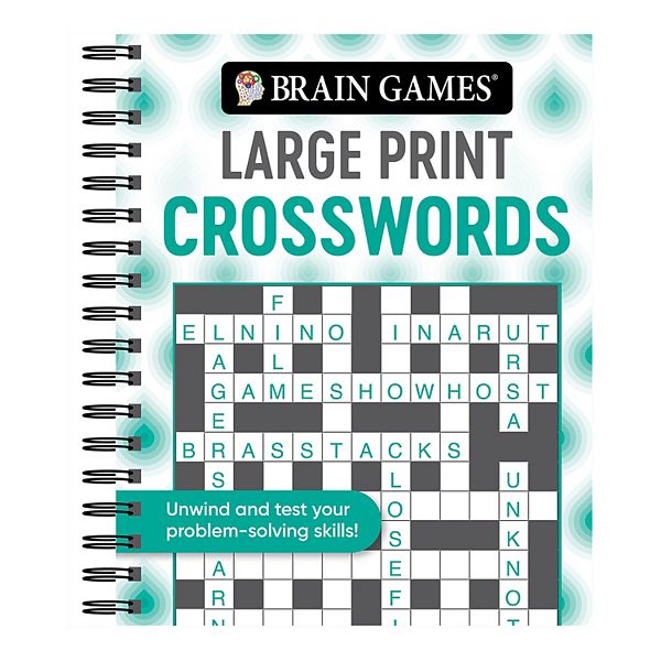 Brain Games Large Print Crosswords