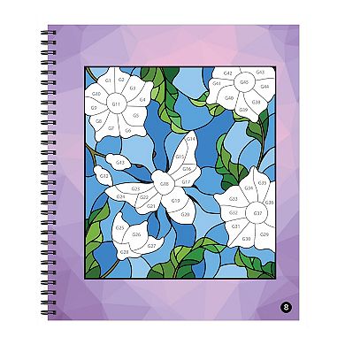 Brain Games Sticker By Number Flowers & Nature