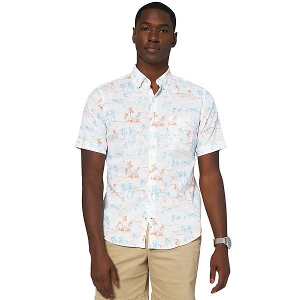 Men's IZOD Dockside Chambray Button-Down Shirt