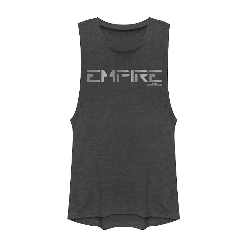 Juniors' Star Wars Jedi: Fallen Order Empire Label Muscle Graphic Tank Top, Girl's, Size: XXL, Grey