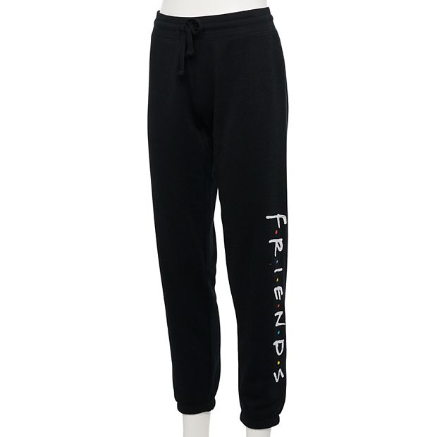 Friends The Television Series Pants Womens XS Gray Jogger Sweatpants  Drawstring