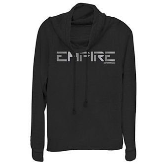 Juniors' Star Wars Jedi: Fallen Order Empire Label Cowlneck Graphic Lightweight Long Sleeve