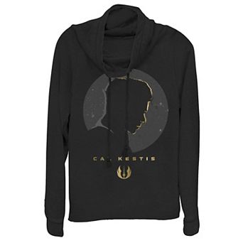 Juniors' Star Wars Jedi: Fallen Order Cal Kestis Jedi Cowlneck Graphic Lightweight Long Sleeve