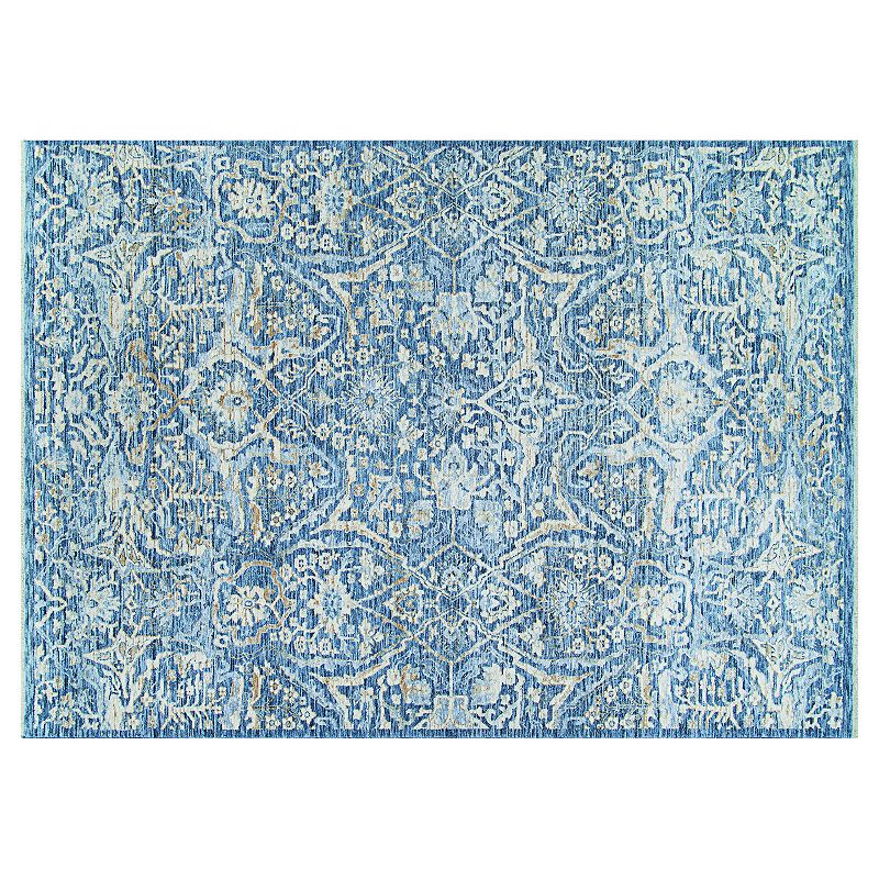 Couristan Couture Ballerine Carolina Area Rug, Blue, 8X11 Ft