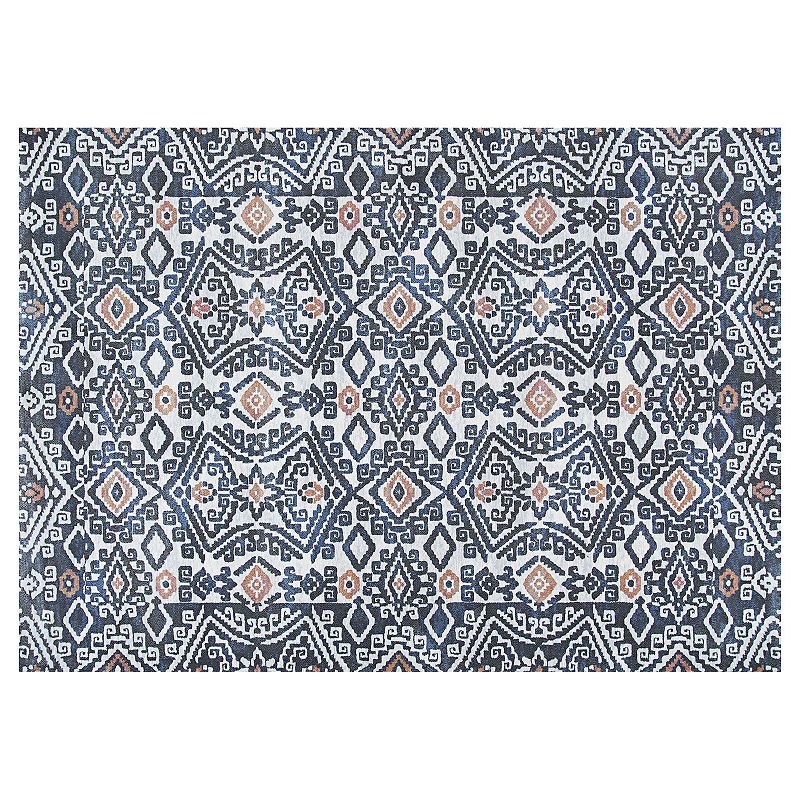 Couristan Everest Bohemia Area Rug, Blue, 8X11 Ft