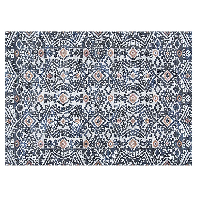 Couristan Everest Bohemia Area Rug, Blue, 4X5 Ft Create a fresh new look with this Couristan Everest Bohemia Area Rug. Create a fresh new look with this Couristan Everest Bohemia Area Rug. One million points Of yarn per square meter; soft, luxurious finish; face-to-face Wilton wovenCONSTRUCTION & CARE Heat-set Courtron ultra-fine polypropylene Woven pile Pile height: 0.35'' Spot clean only Manufacturer's 1-year limited warranty. For warranty information please click here Imported Size: 4X5 Ft. Color: Blue. Gender: unisex. Age Group: adult.