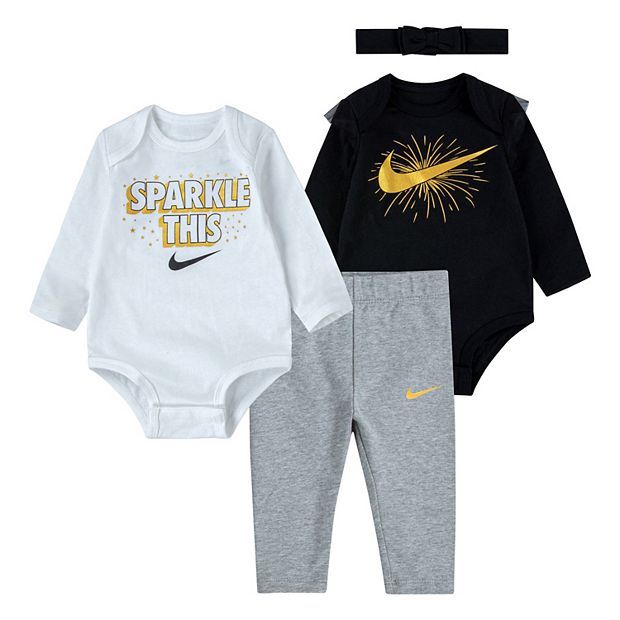 Nike baby best sale onesie girl