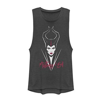 Disney's Maleficent Juniors' Mistress Of Evil Dark Muscle Tank Top