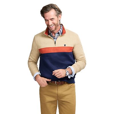 Men's IZOD Advantage Performance Quarter Zip Fleece Pullover