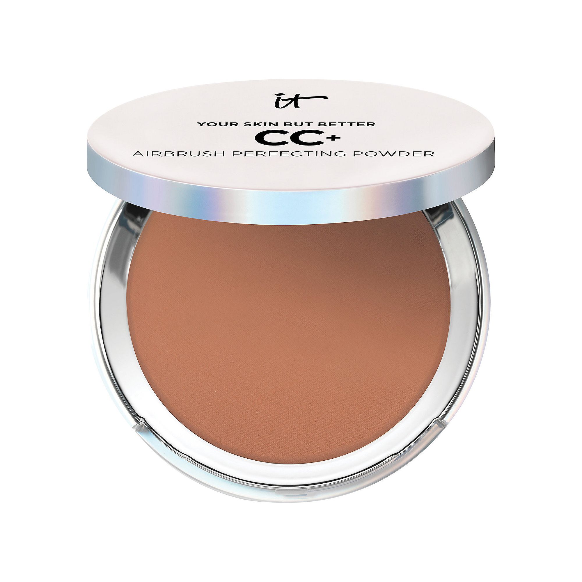 IT Cosmetics CC+ Airbrush Perfecting Powder Foundation, Size: 0.19 Oz, Deep