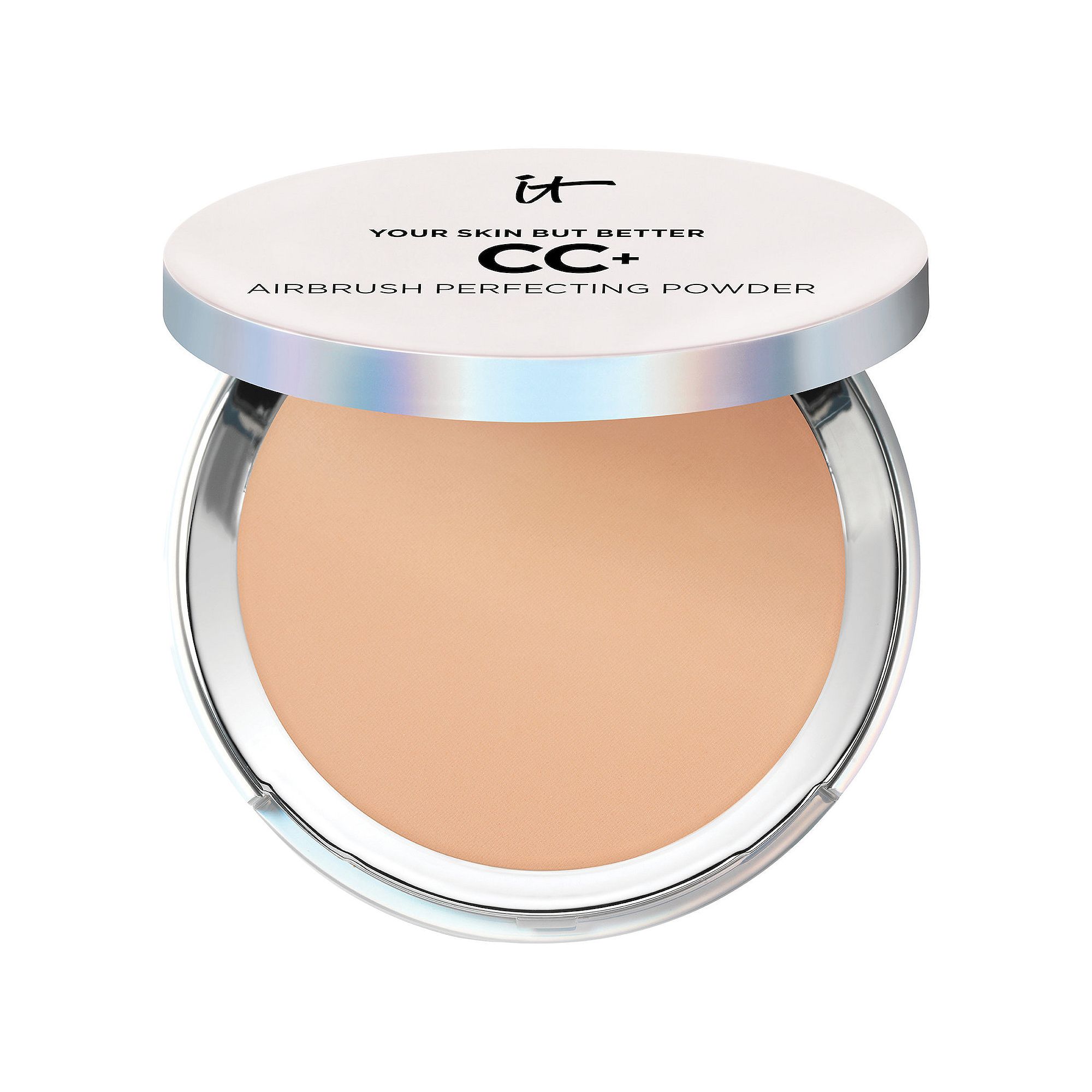 IT Cosmetics CC+ Airbrush Perfecting Powder Foundation, Size: 0.19 Oz, Medi