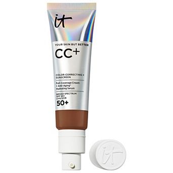 IT Cosmetics CC+ Cream Full Coverage Color Correcting Foundation with SPF 50+