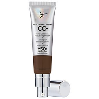 IT Cosmetics CC+ Cream Full Coverage Color Correcting Foundation with SPF 50+