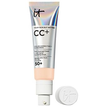 IT Cosmetics CC+ Cream Full Coverage Color Correcting Foundation with SPF 50+
