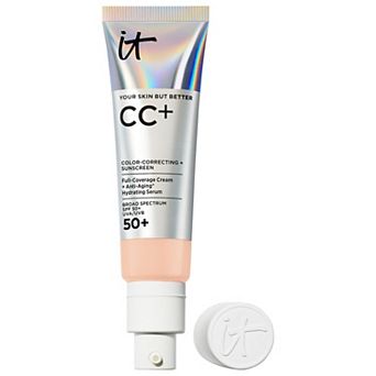 IT Cosmetics CC+ Cream Full Coverage Color Correcting Foundation with SPF 50+