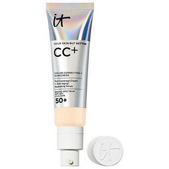 IT Cosmetics CC+ Cream Full Coverage Color Correcting Foundation with SPF 50+