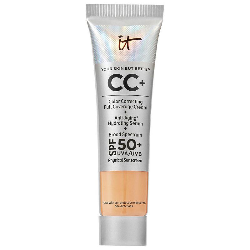IT Cosmetics CC + Color Correcting Cream SPF50 Medium Tan - EXP 02/2022 