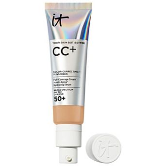 IT Cosmetics CC+ Cream Full Coverage Color Correcting Foundation with SPF 50+