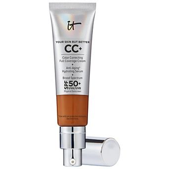 IT Cosmetics CC+ Cream Full Coverage Color Correcting Foundation with SPF 50+