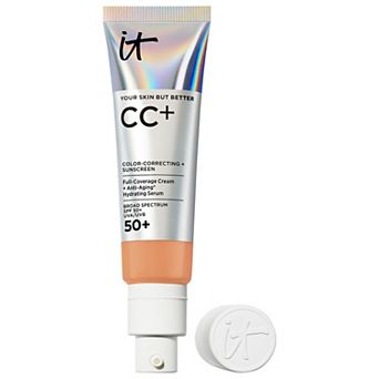 IT Cosmetics CC+ Cream Full Coverage Color Correcting Foundation with SPF 50+