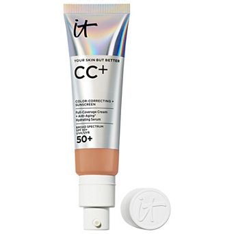 IT Cosmetics CC+ Cream Full Coverage Color Correcting Foundation with SPF 50+