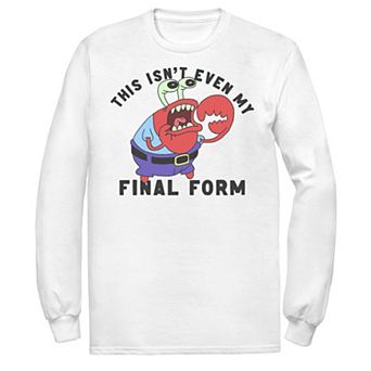 Men's SpongeBob SquarePants Mr. Krabs Isn't Even My Final Form Tee