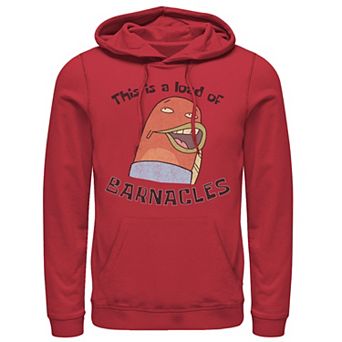 Men's SpongeBob This Is A Load Of Barnacles Quote Hoodie