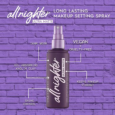 All Nighter Ultra Matte Makeup Setting Spray