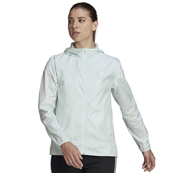 adidas running jacket white