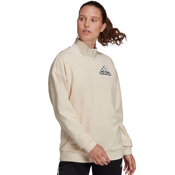 Women's adidas Essentials Logo HalfZip Pullover