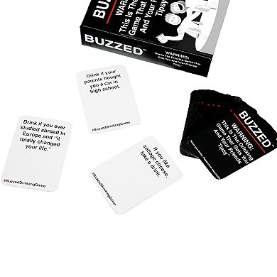 Buzzed: The Hilarious Adult Party Game That Will Get You & Your Friends Hydrated