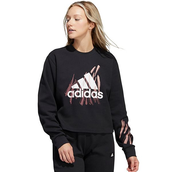 Kohls adidas shop sweatshirt womens