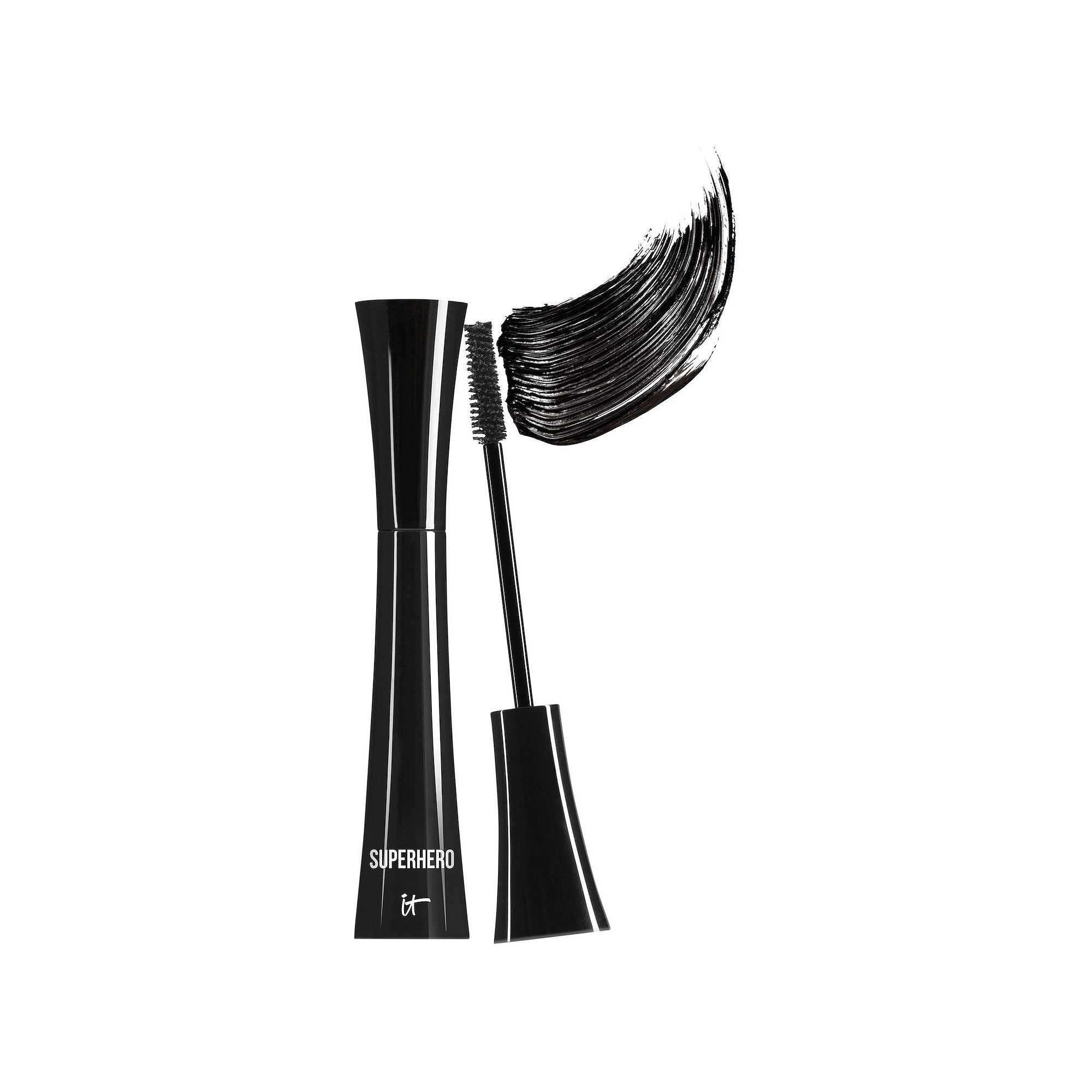 IT Cosmetics Superhero Elastic Stretch Volumizing and Lengthening Mascara, 